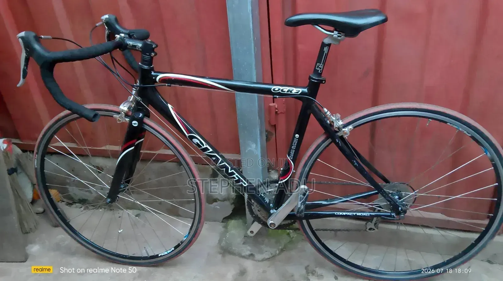 Road Bike Size 52 With 9speed and Is Aluminum Body in Good Condition