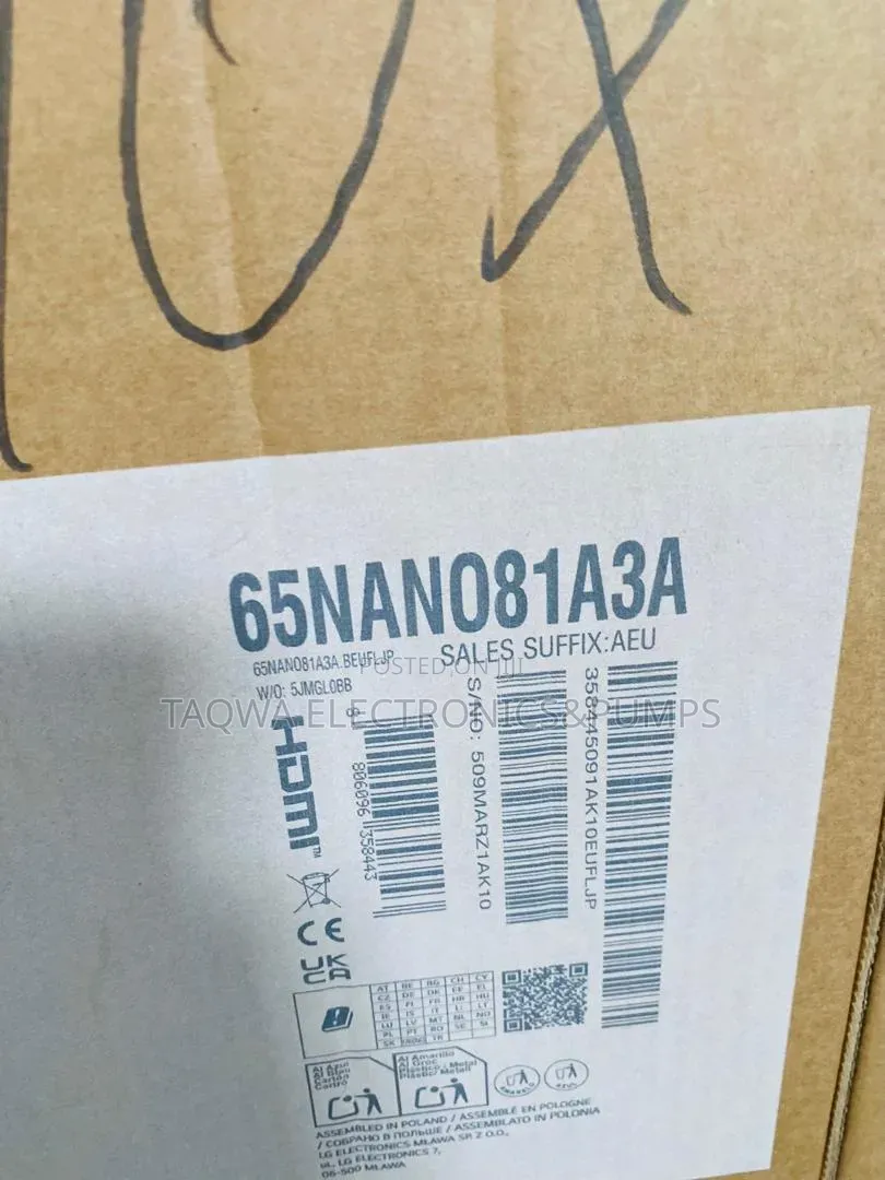 LG 65 Inch Nano81a3a Smart TV