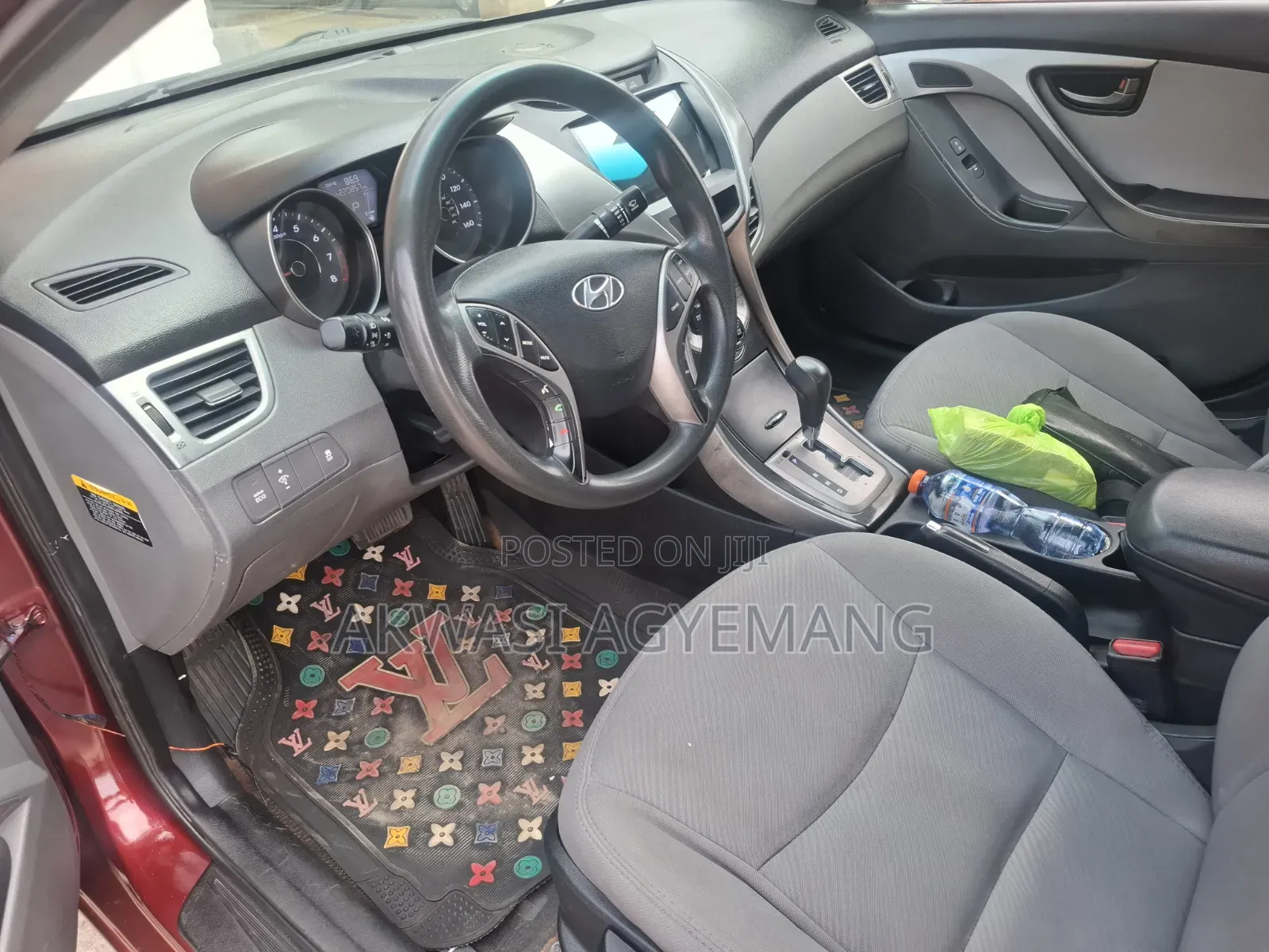 Hyundai Elantra 2013 Red