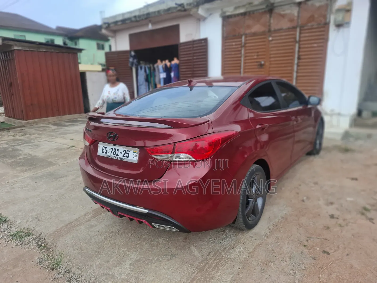 Hyundai Elantra 2013 Red