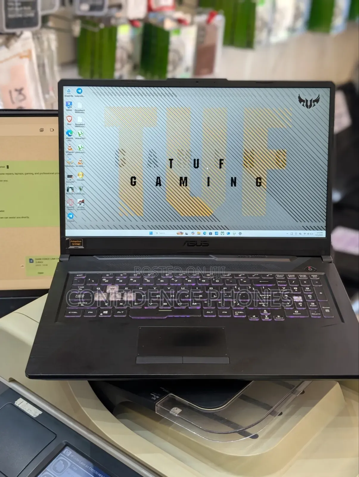 Laptop Asus TUF Gaming A15 16GB AMD Ryzen 7 SSD 1T