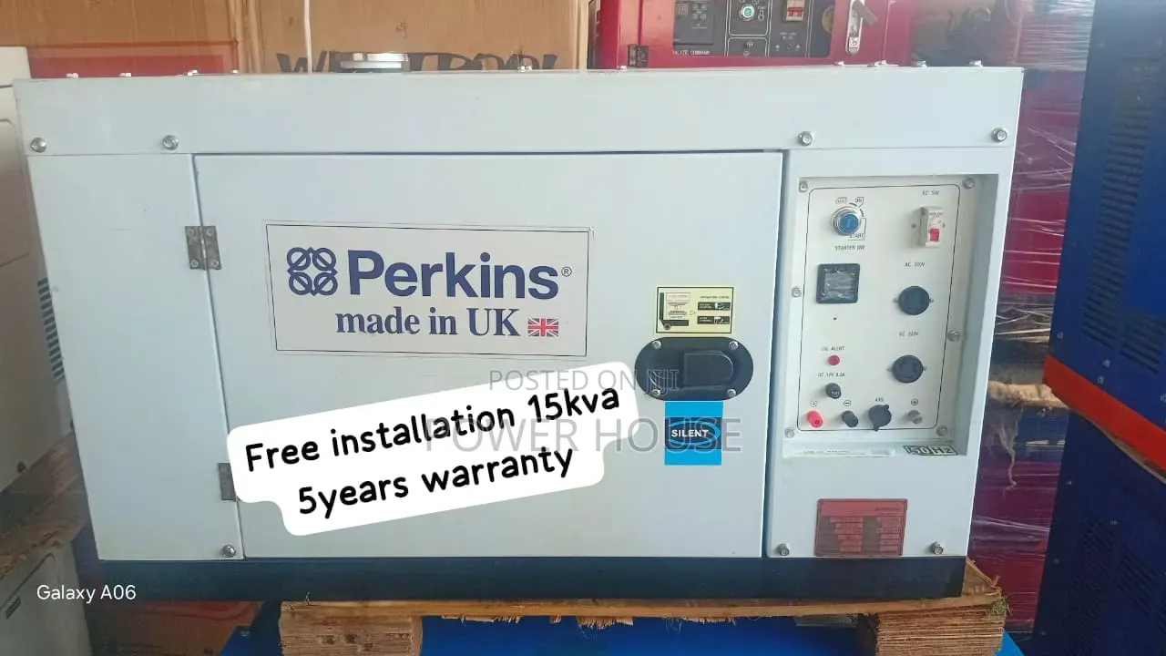 Perkins 15kVA UK Diesel Generator – Fuel Efficient 15kva