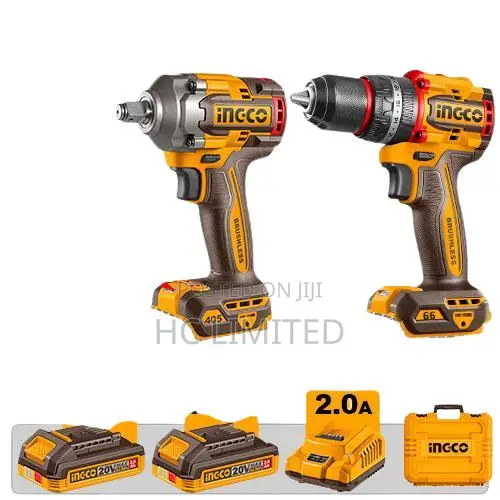 INGCO Cordless 2 PCS Combo - CKLI20286