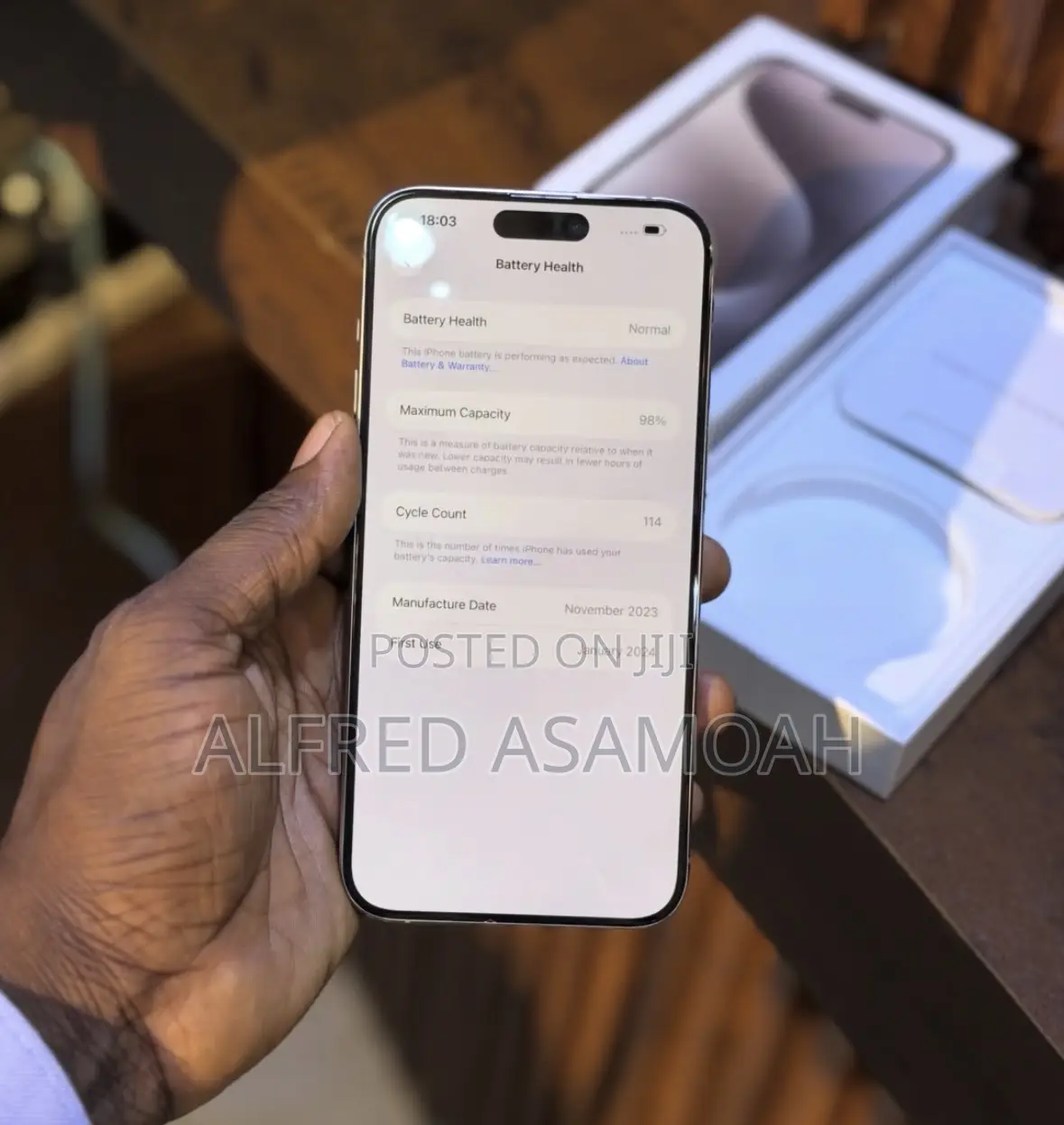 Apple iPhone 15 Pro Max 512 GB Silver