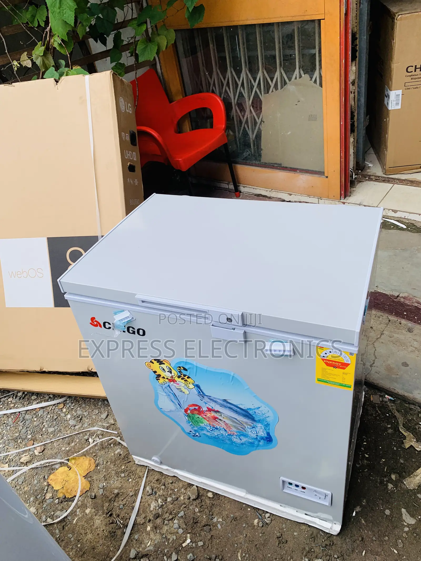 Brand New Chigo Chest Freezer Single Door 142L