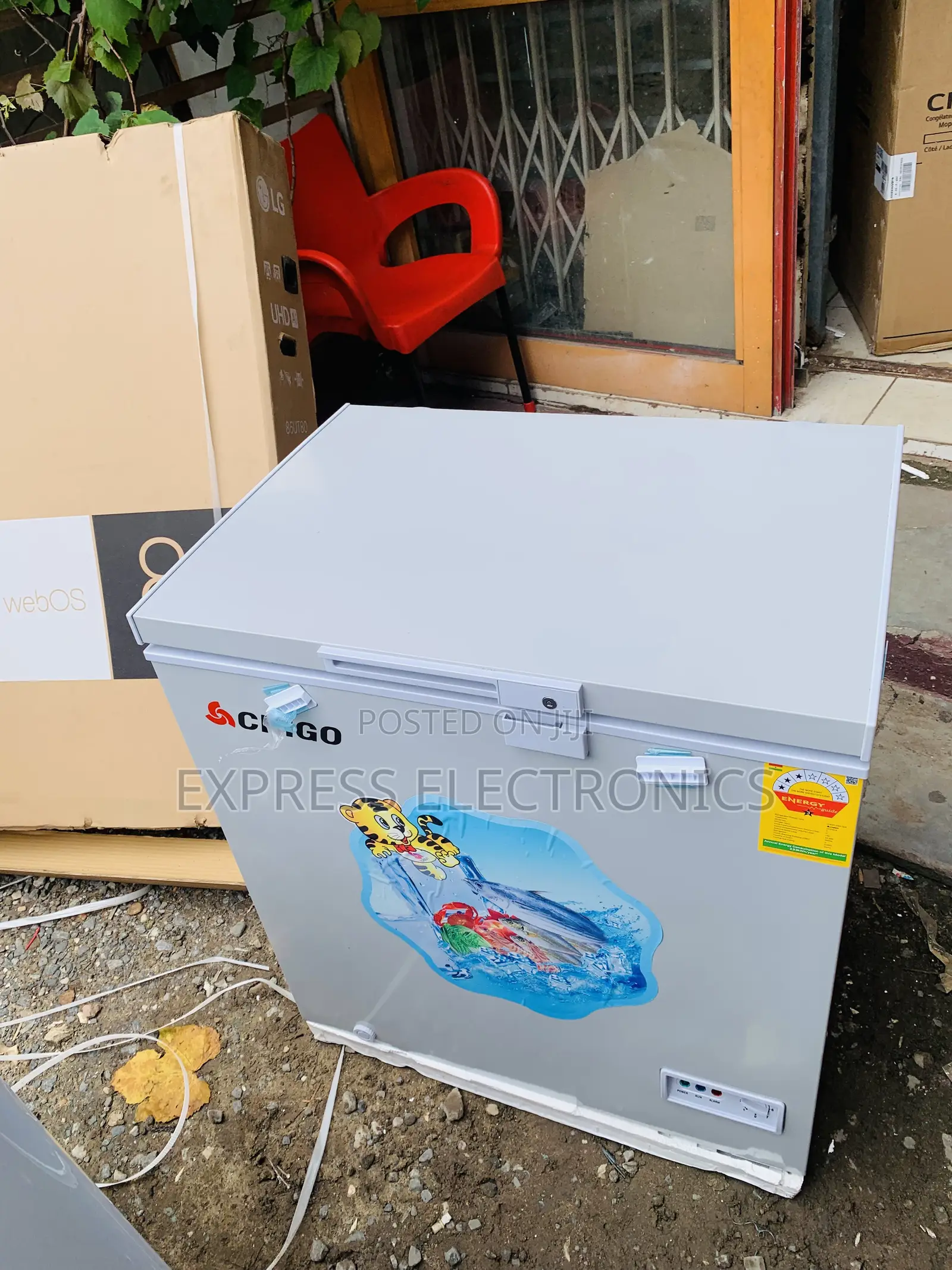 Brand New Chigo Chest Freezer Single Door 142L