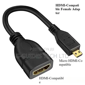Micro HDMI to HDMI Female Adapter