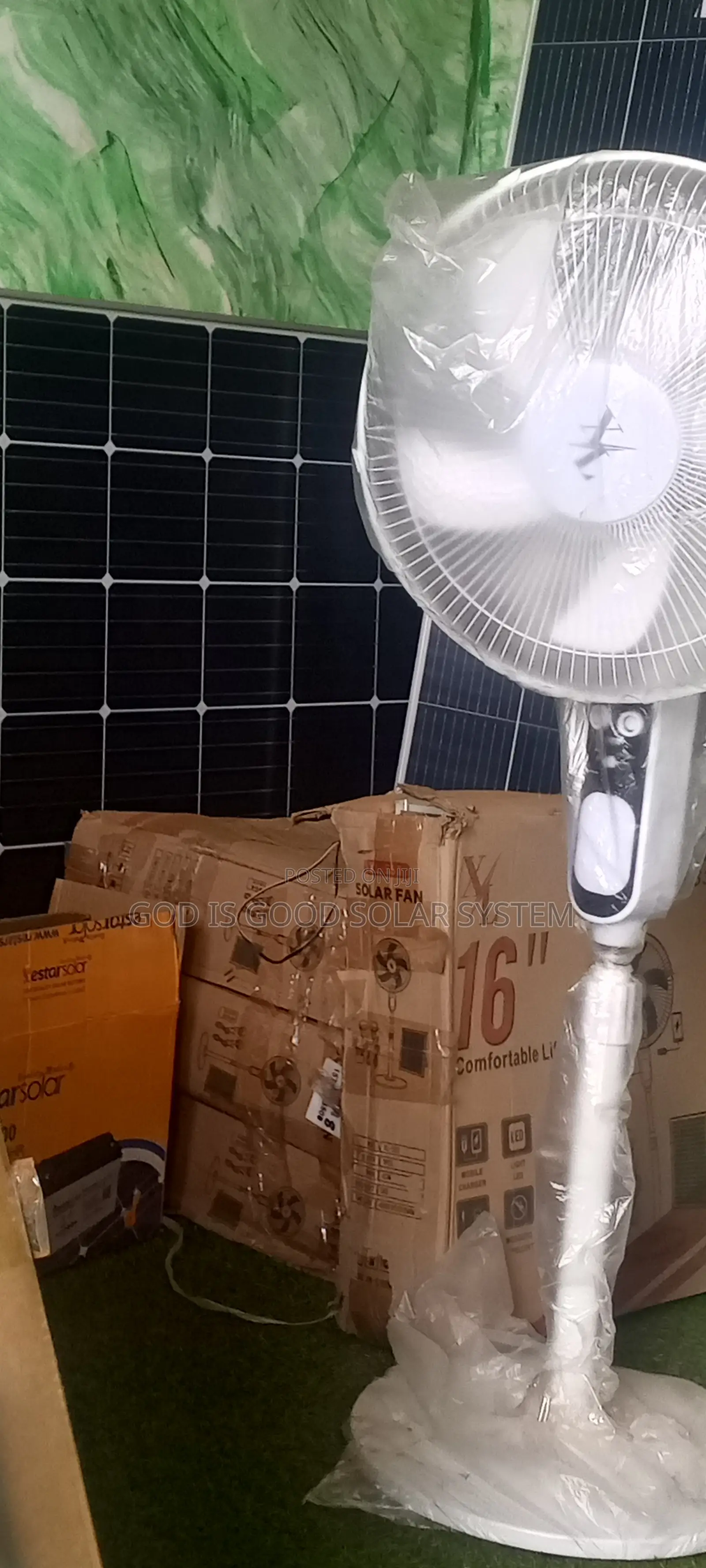 Solar Rechargeable Fans