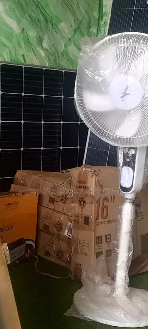 Solar Rechargeable Fans