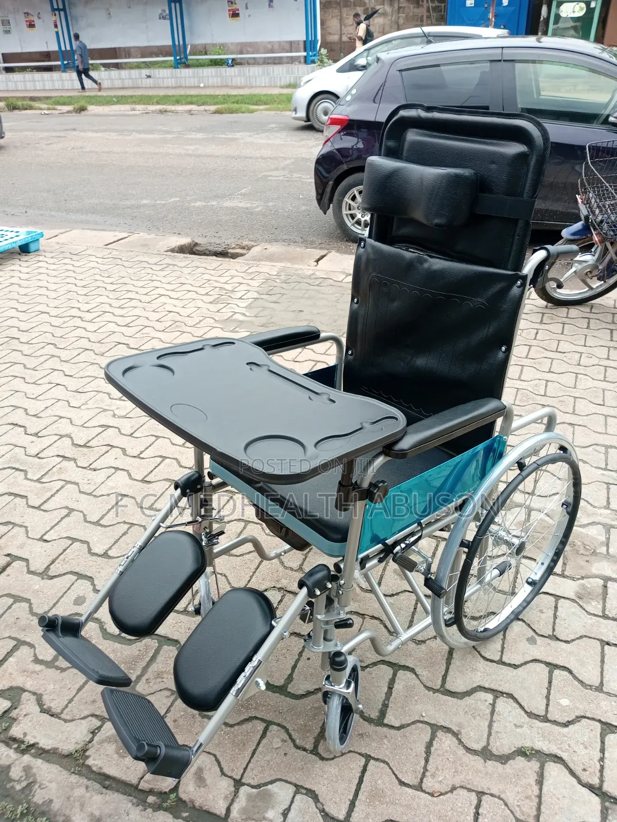 Wheelchair With Back Rest