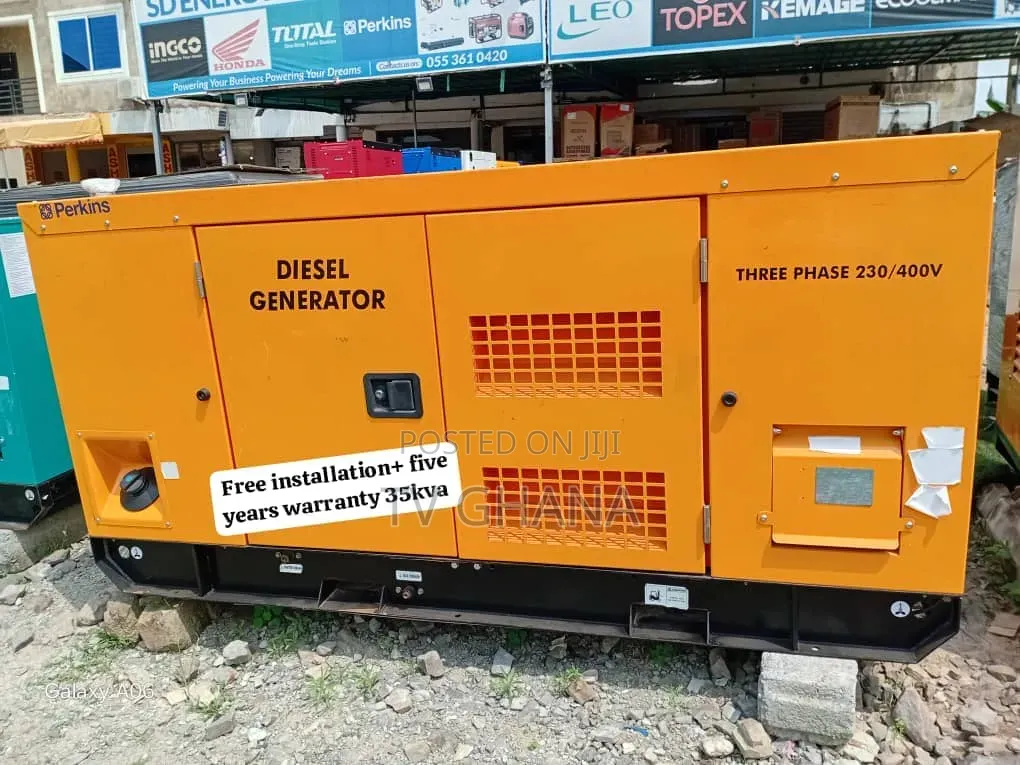 Perkins 35kVA Standby Diesel Generator–Powerful Fuel Efficient 35kva