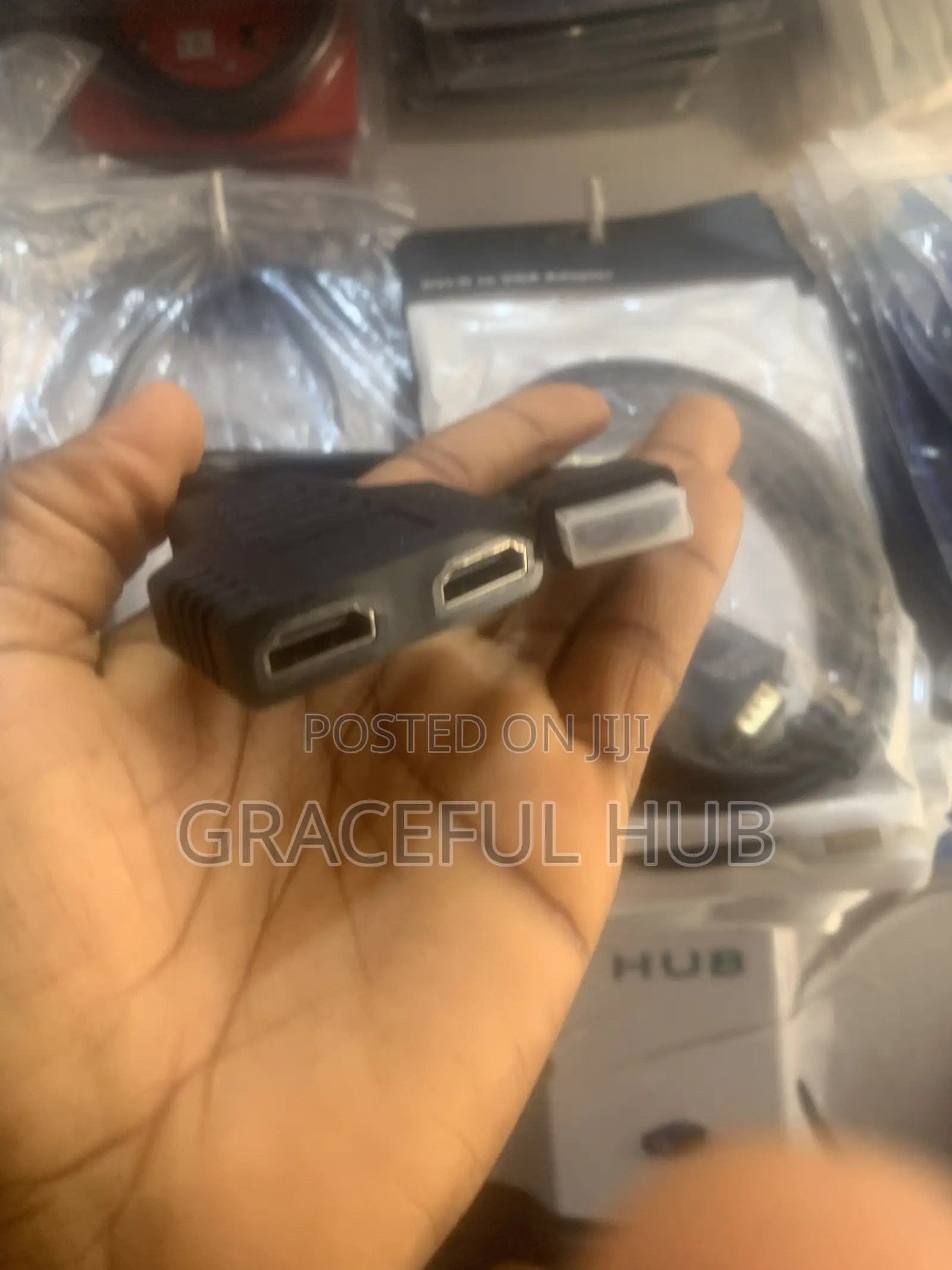 2ports Cable Hdmi Splitter