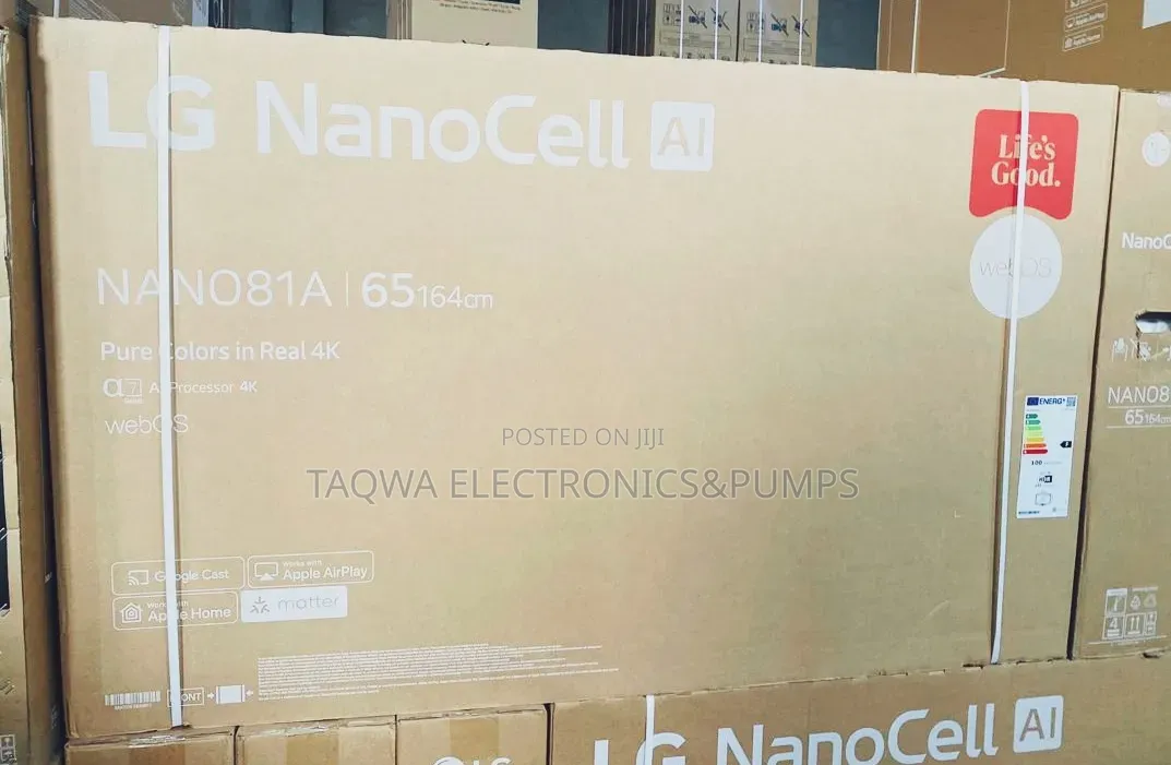 Right LG NanoCell 65 Inch (65 NANO81A3A) Smart TV