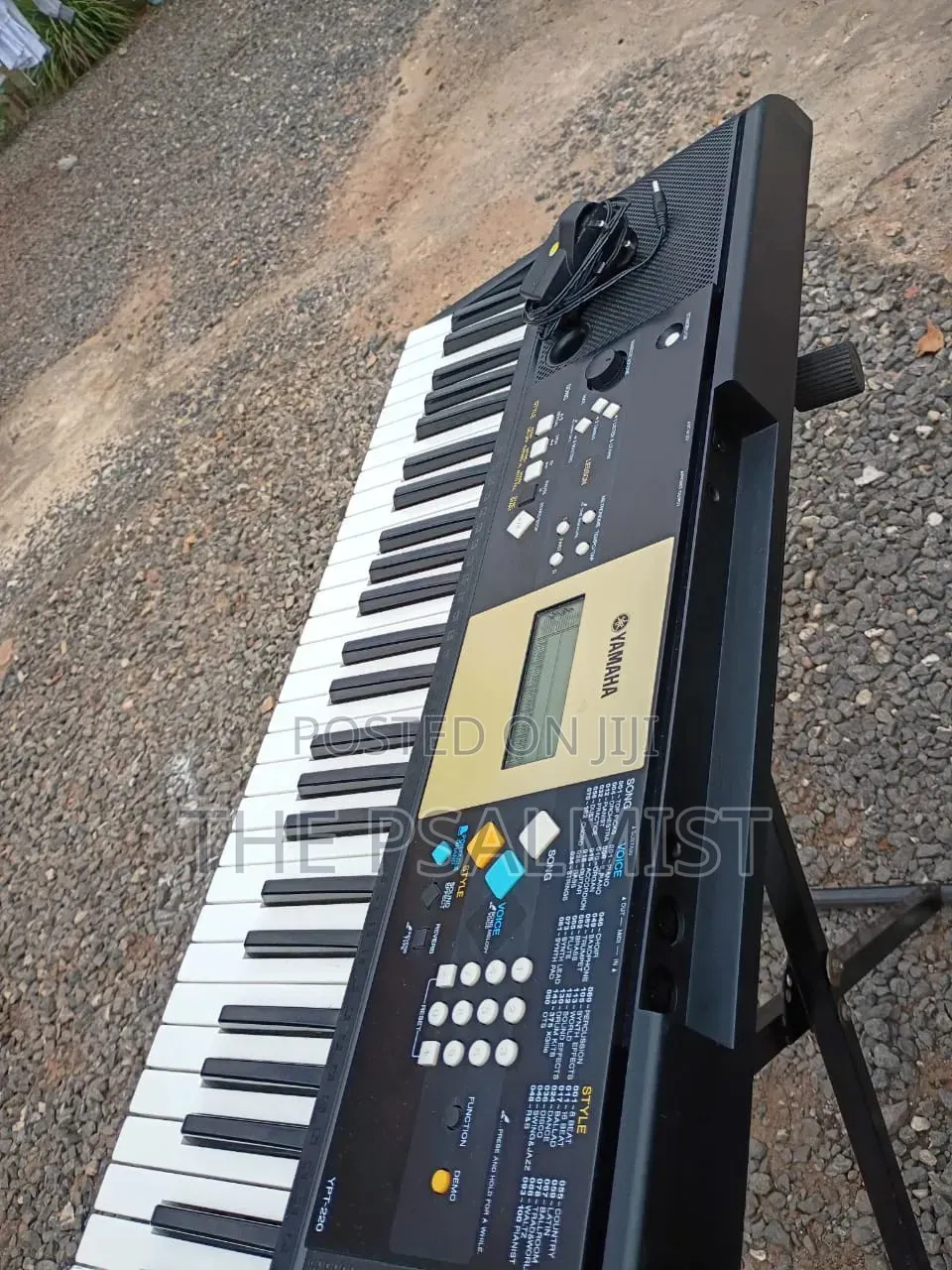 Yamaha YPT - 220 With an Adapter