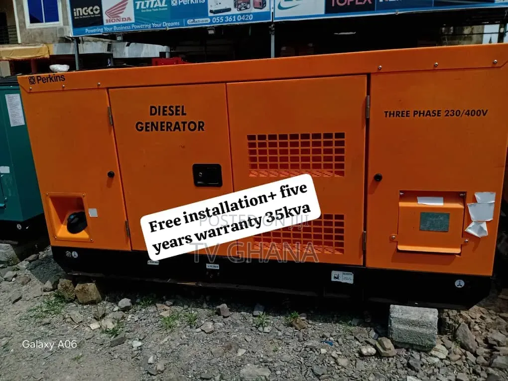 Perkins 35kVA Diesel Power Generator – Rugged Durable 35kva