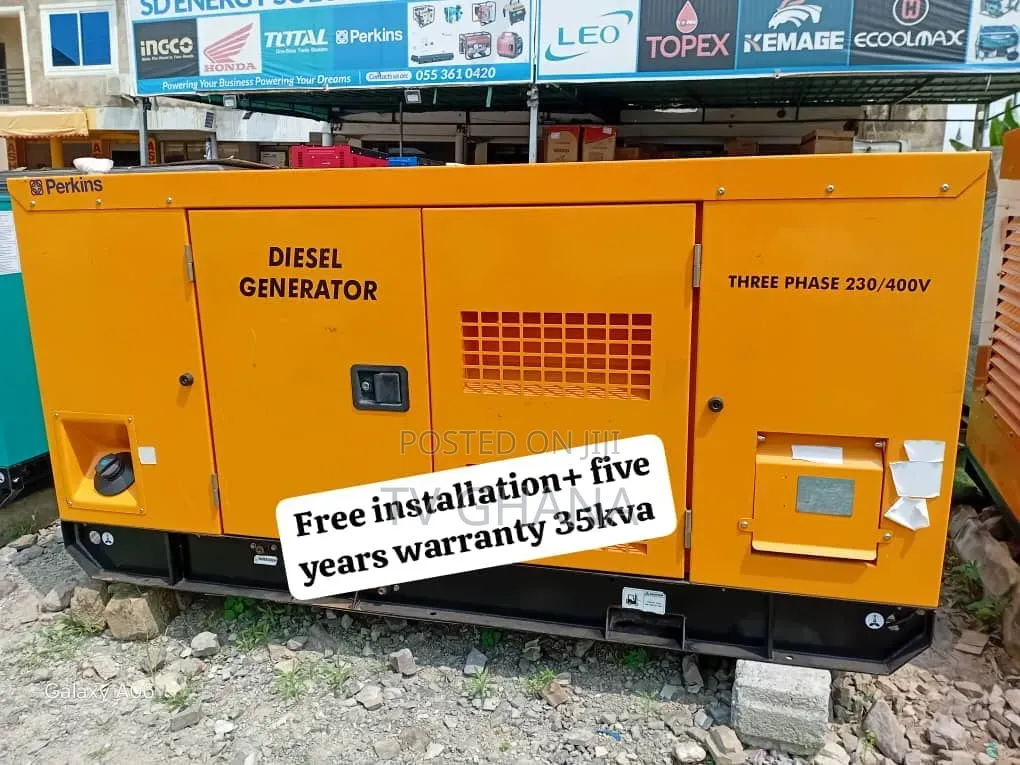 Perkins 35kVA Diesel Power Generator – Rugged Durable 35kva