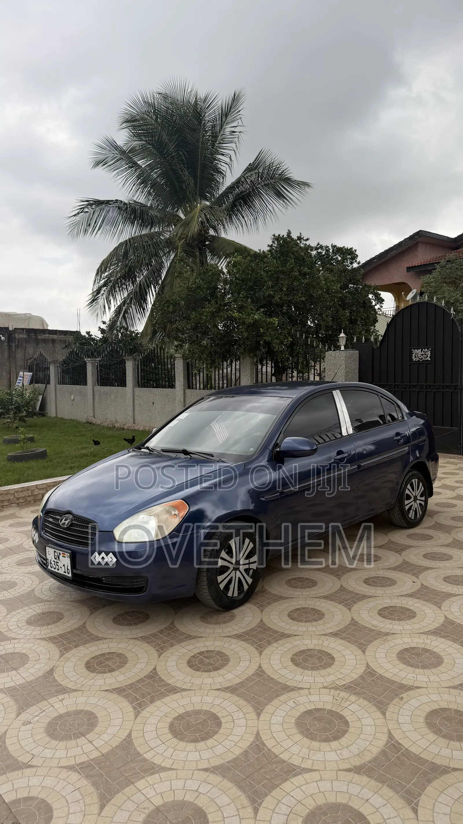 Hyundai Accent 2010 Blue