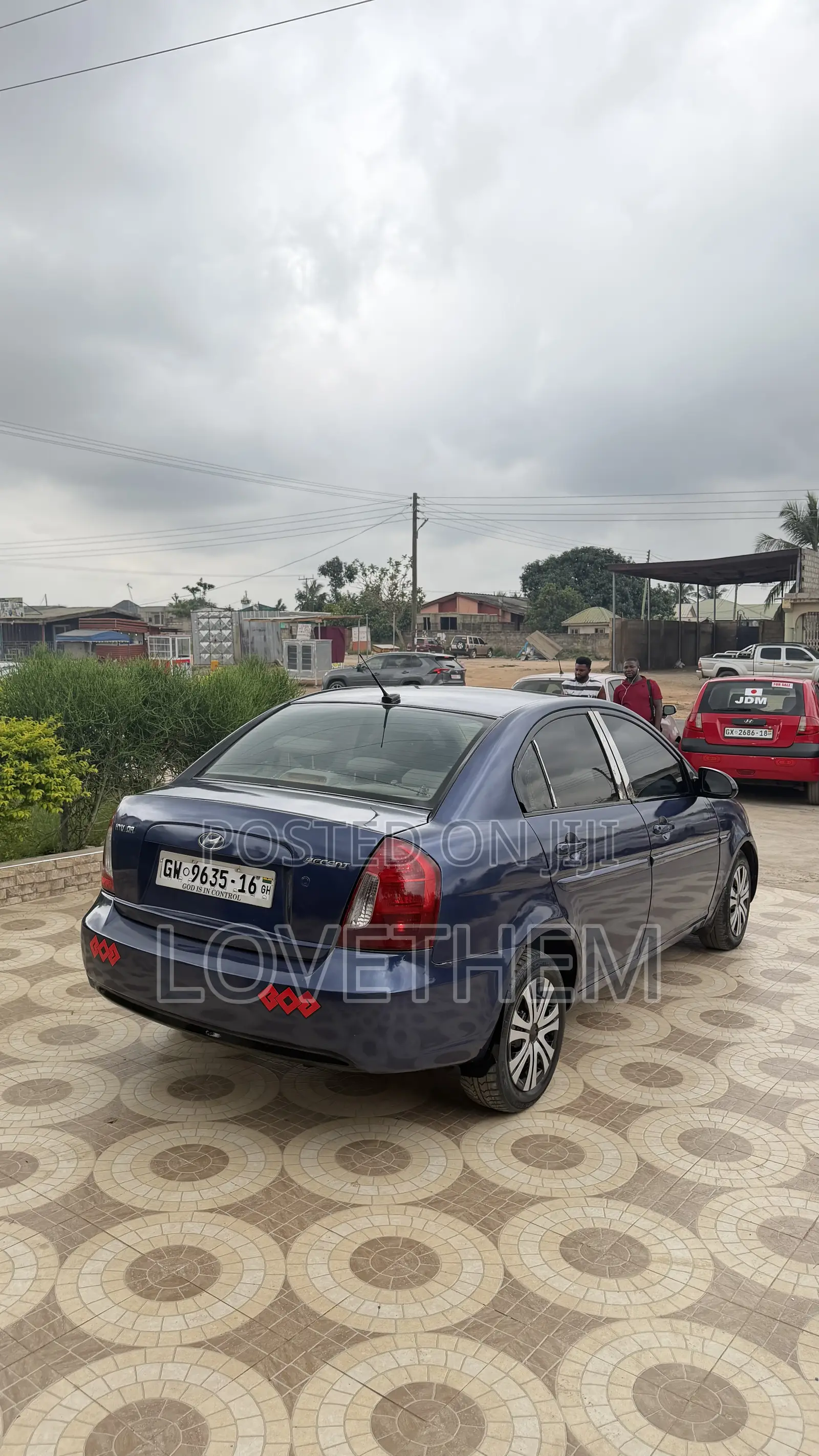 Hyundai Accent 2010 Blue