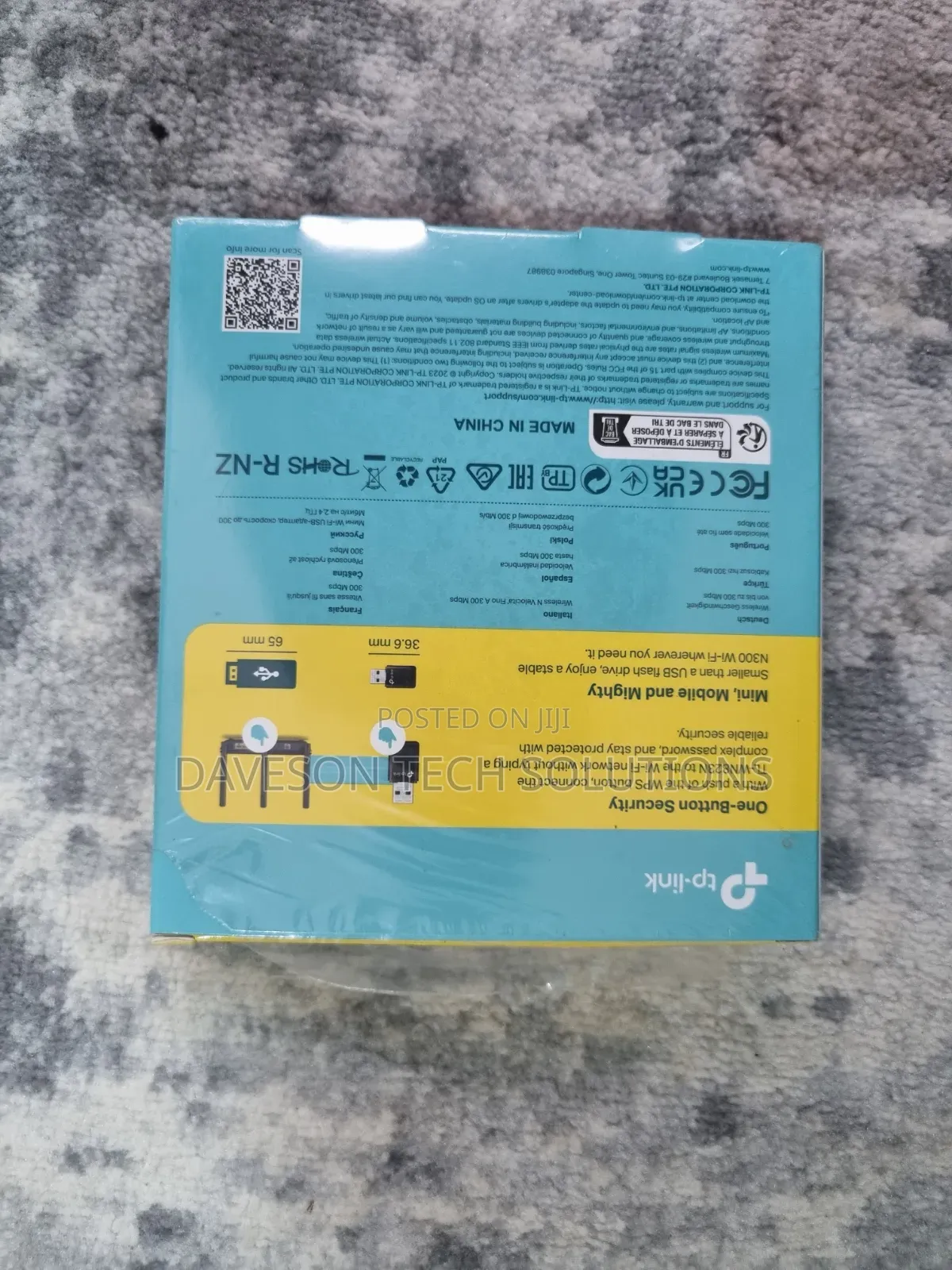 TP Link 300 MBPS Mini Wireless N USB Adapter