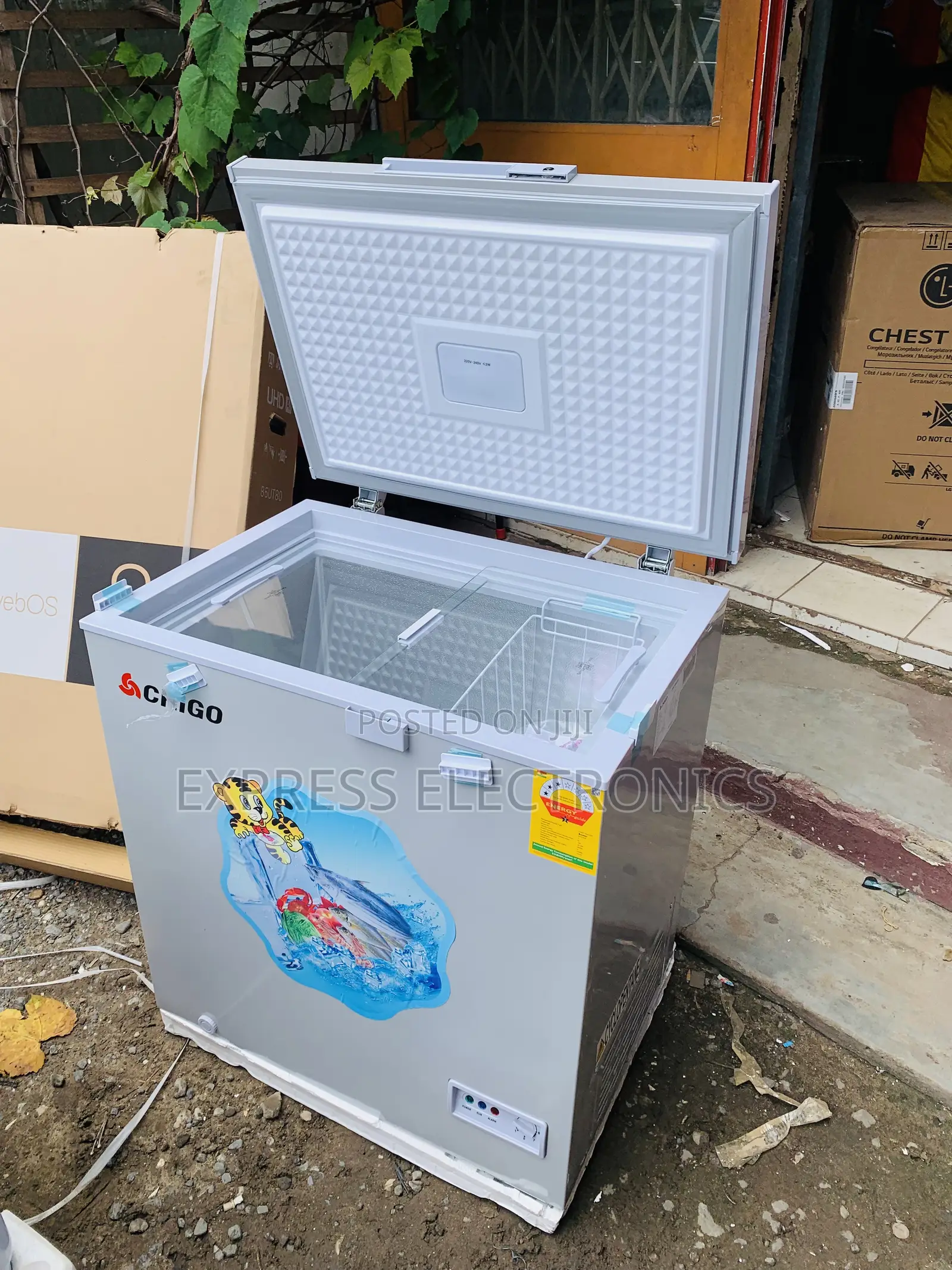 Place Your Order for Chest Freezer Single Door 142L Chigo