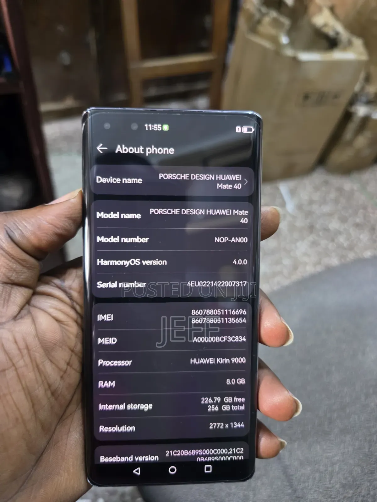 Huawei Mate 40 256 GB Black
