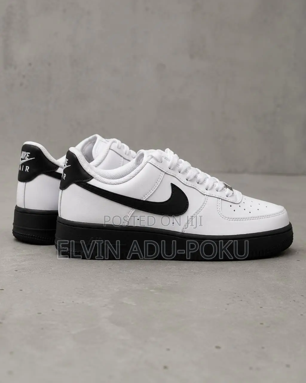 Nike - Air Force 1 ‘07 Sneakers | White Black Swoosh