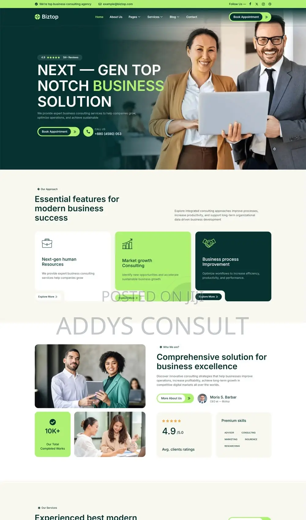 Website Developer / CRM / Automation / Ai Business Support