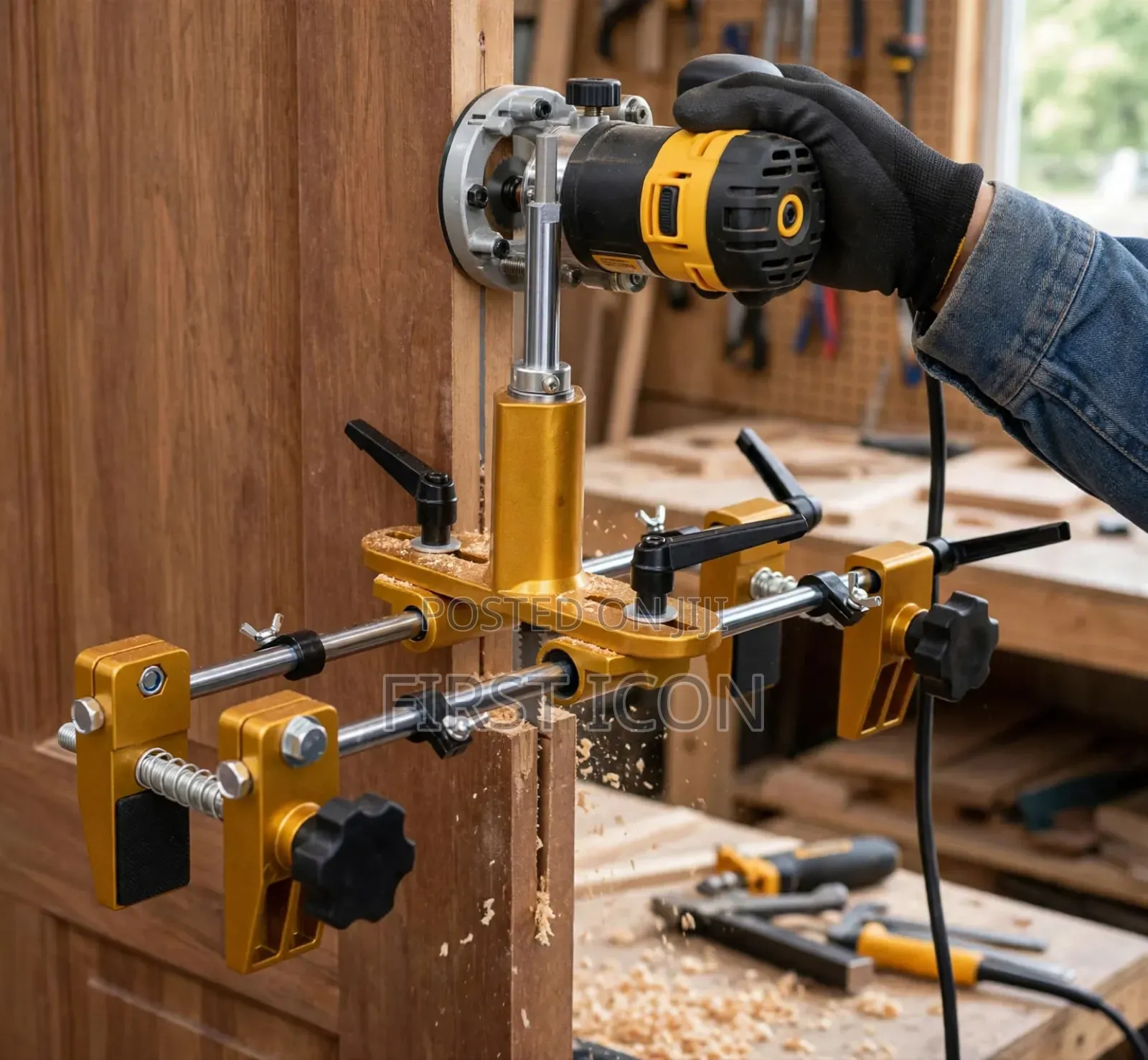Door Lock Mortising Jig Kit – Door Lock Opener