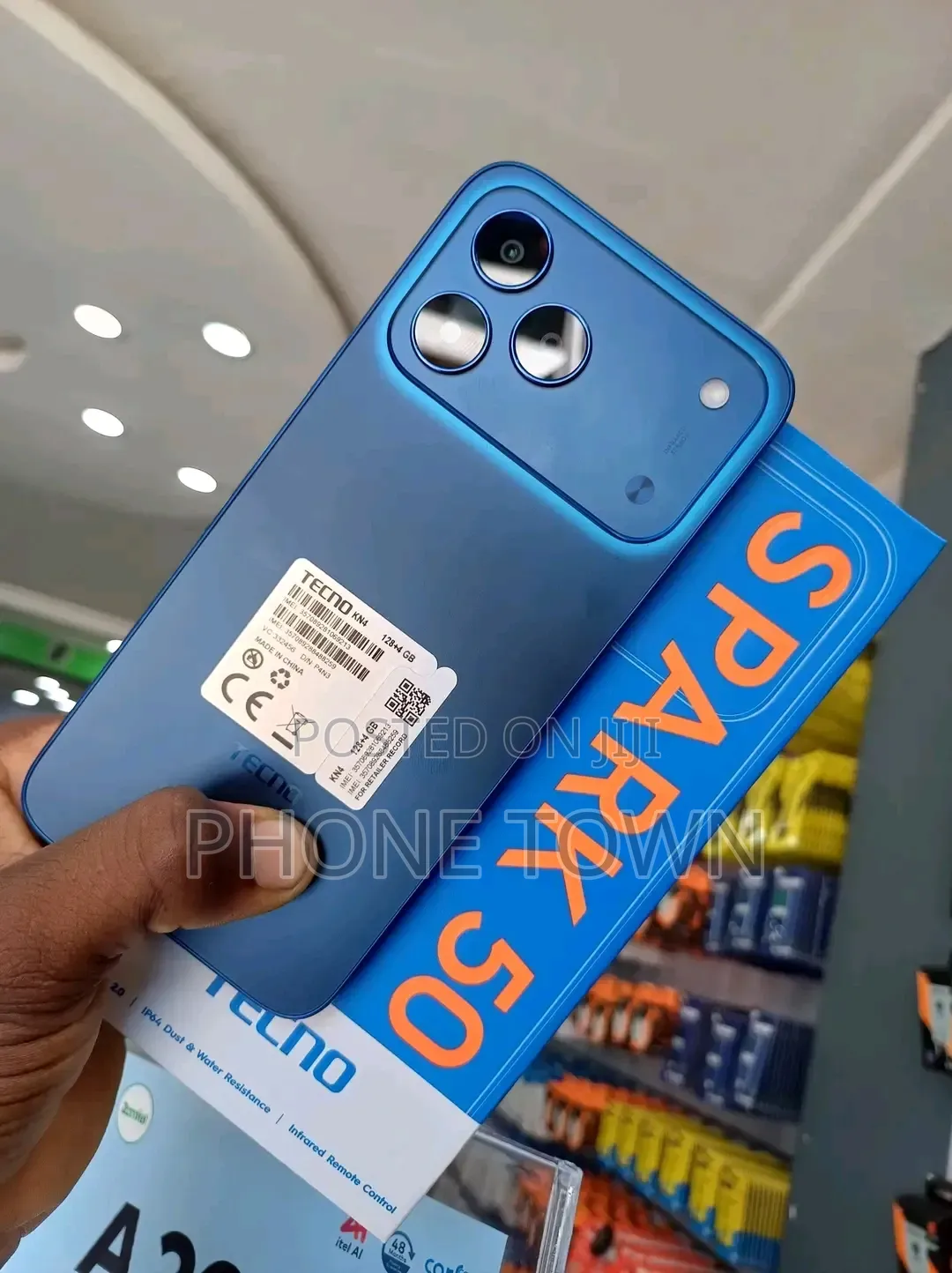 New Tecno Spark 50 128 GB Blue