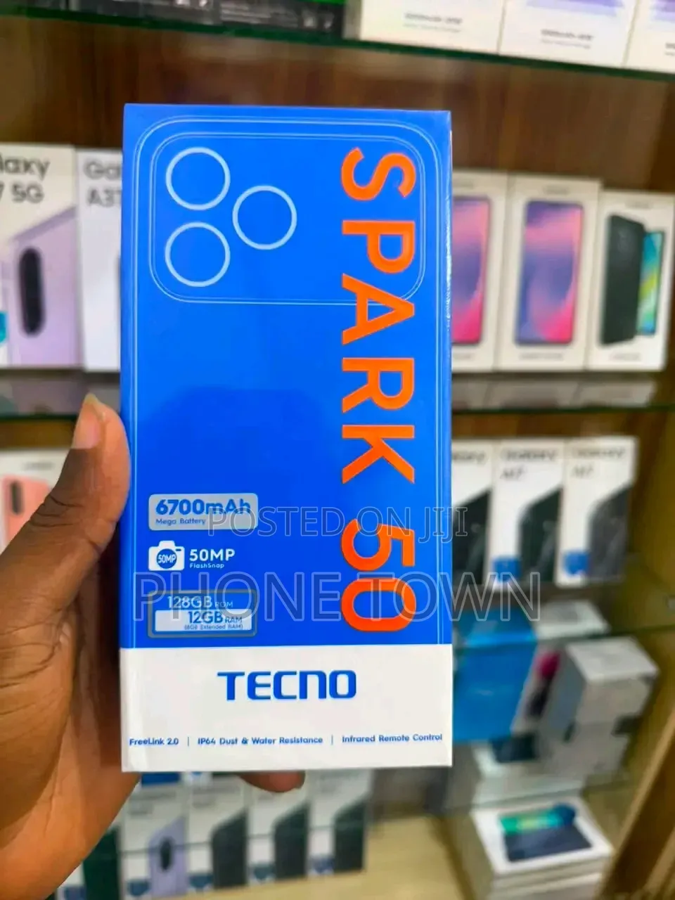 New Tecno Spark 50 128 GB Blue