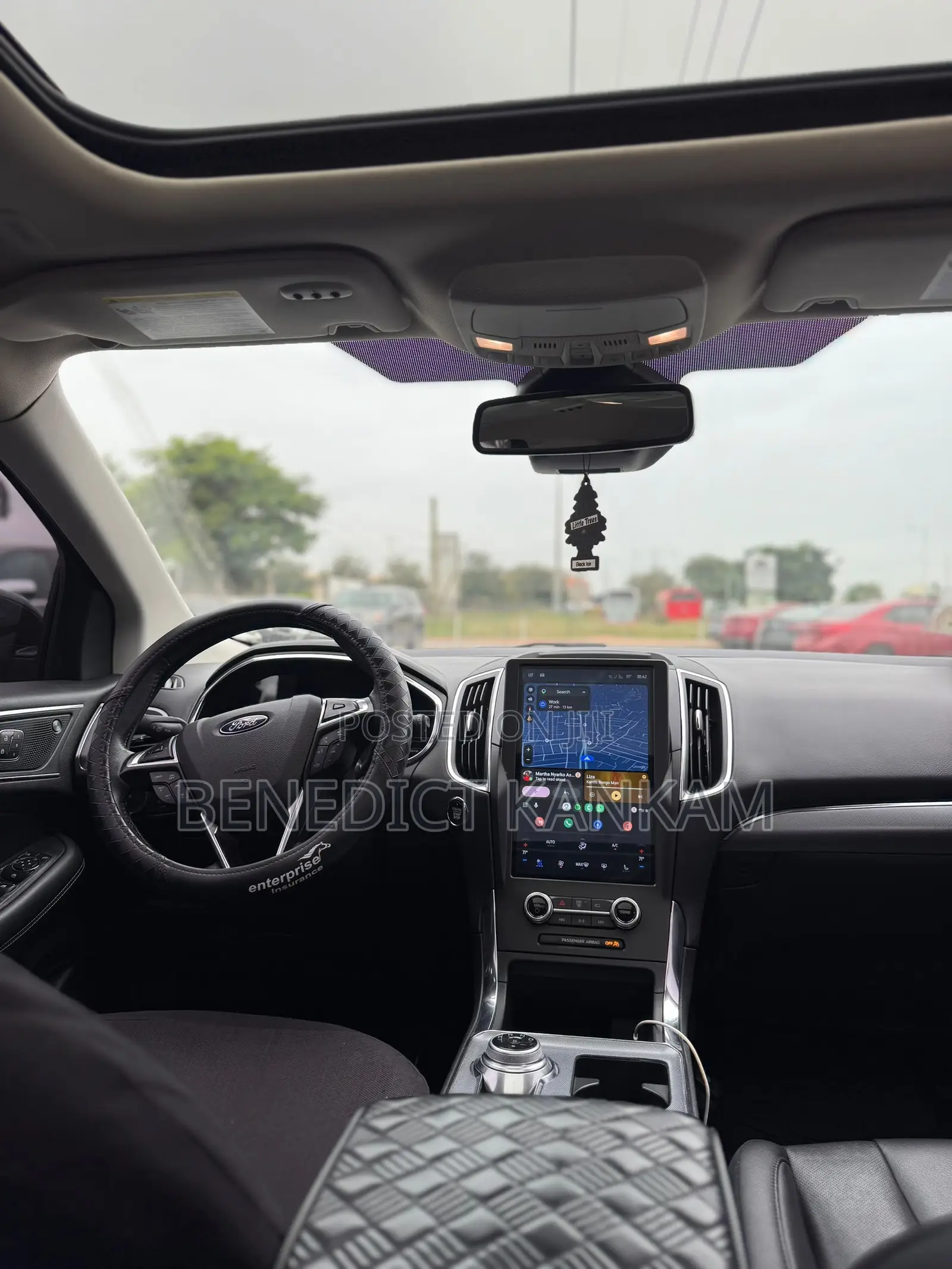 Ford Edge Titanium 2021 Black