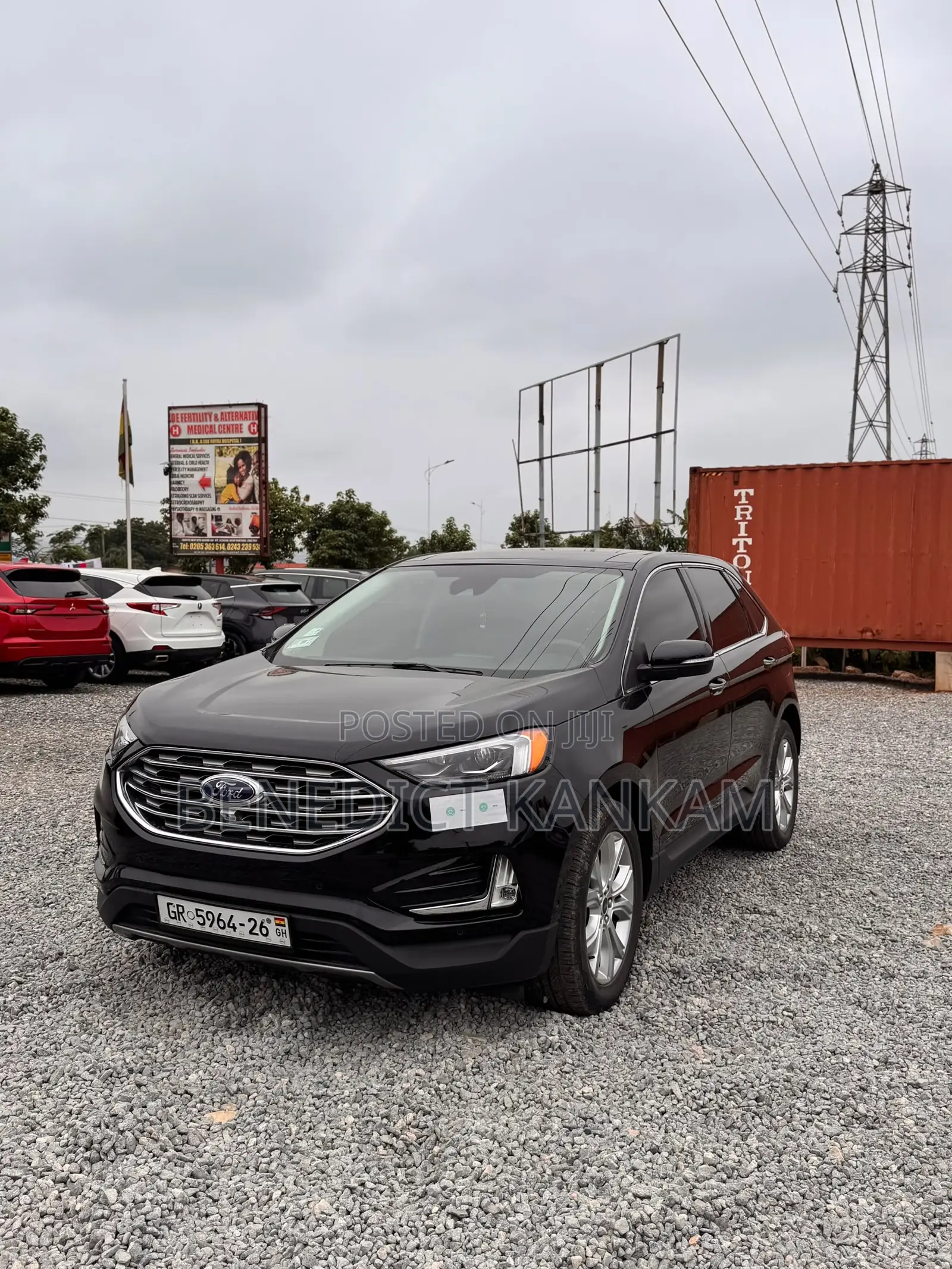 Ford Edge Titanium 2021 Black