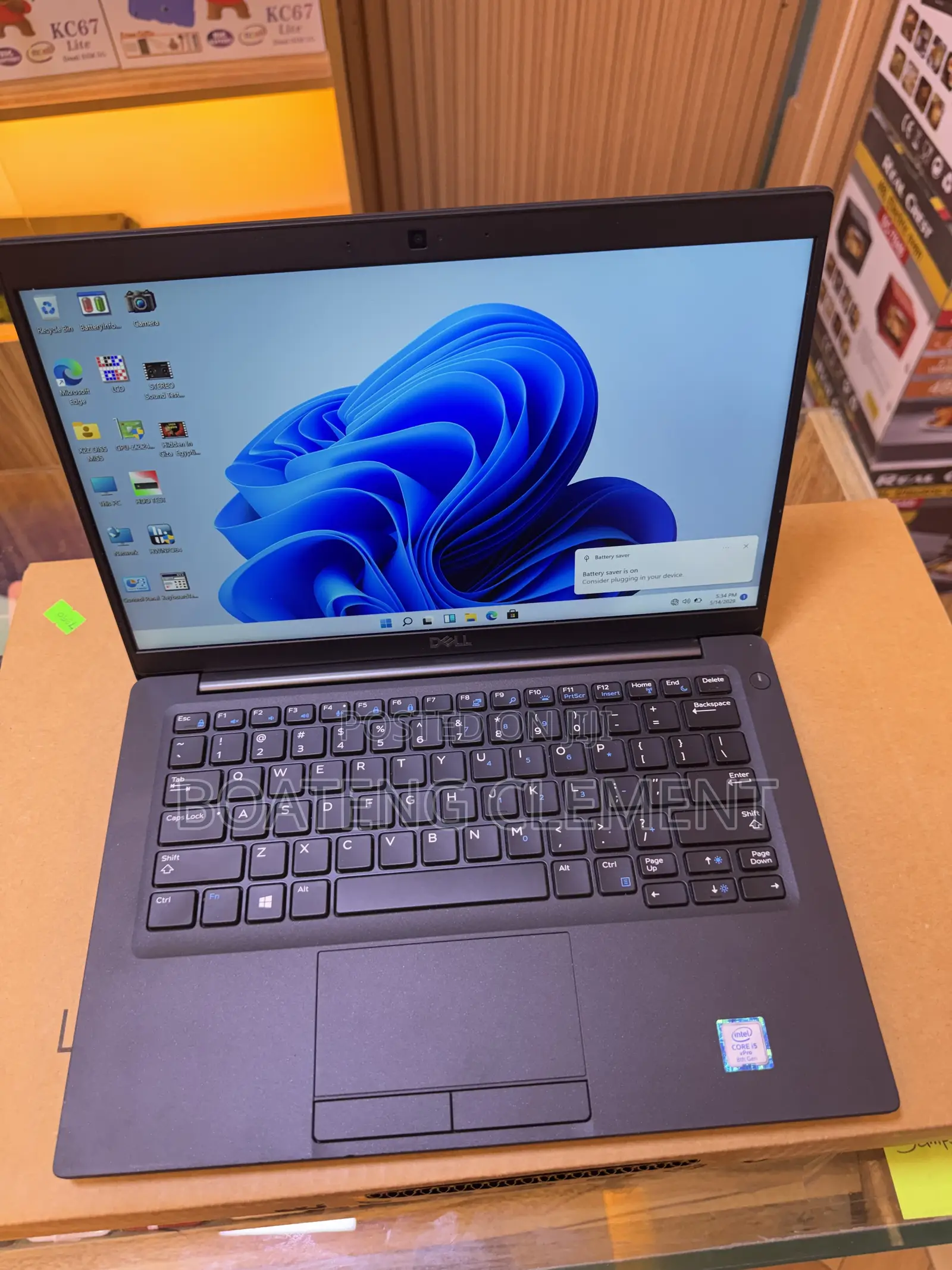 New Laptop Dell Latitude 7390 8GB Intel Core i5 HDD+SSD 256GB