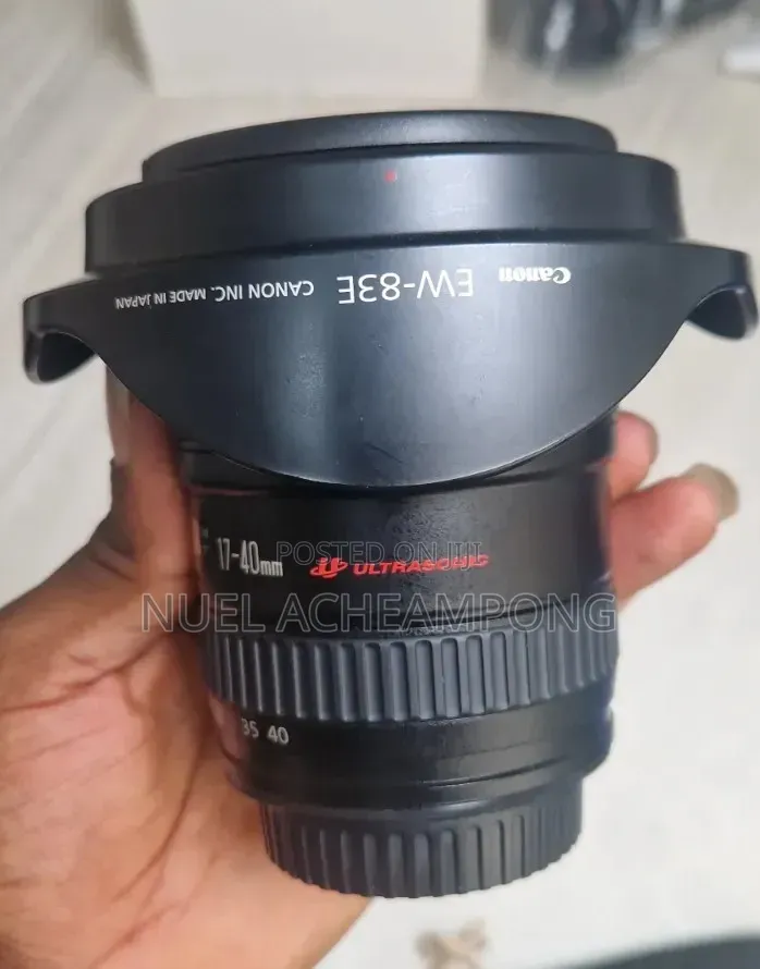 Canon 17-40mm F4 Ultra-Wide Lens