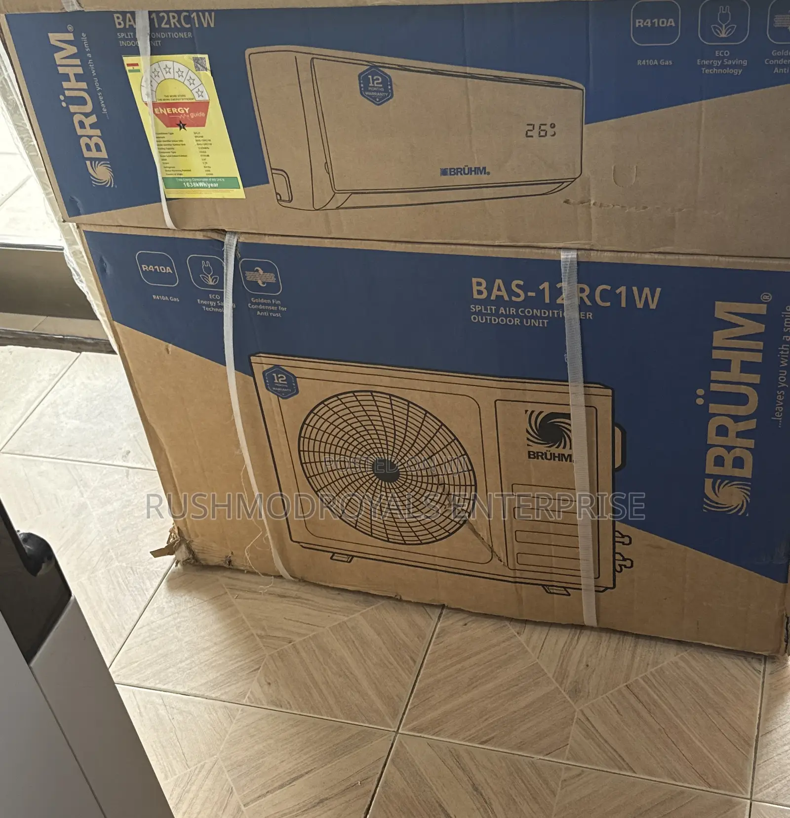 Chill Mode Activated:Bruhm 1.5hp R410 Gas Air Conditioner