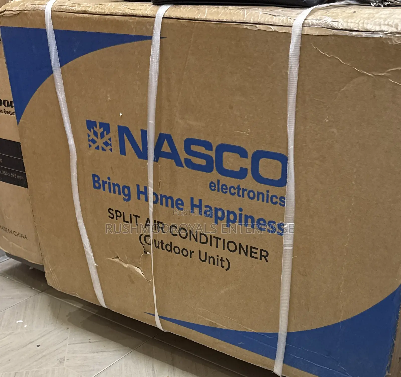 Nasco 2.0hp R410 Split AC - Elegant Efficient Cooling [Nas-T18n1]