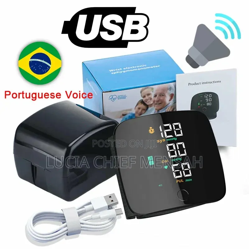 Wrist Electronic Sphymomanometer ( Hand Wrist BP Monitor)