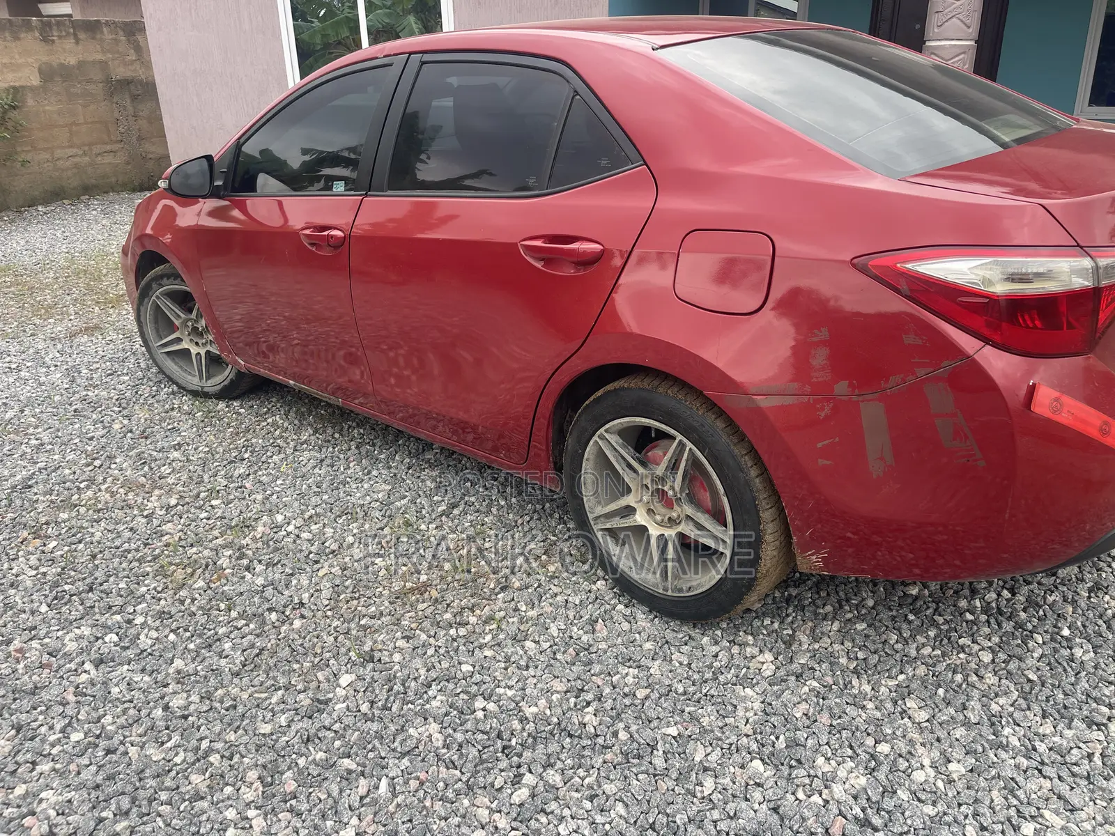 Toyota Corolla S 4dr Sedan (1.8L 4cyl CVT) 2015 Red