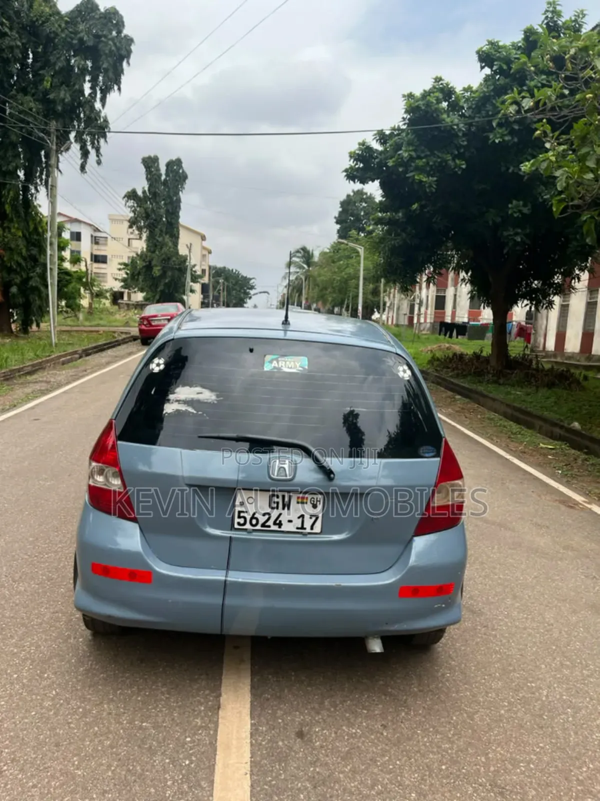 Honda Fit Automatic 2008 Gray
