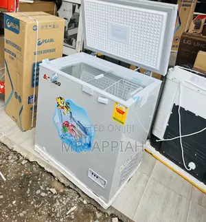 Super Classic Single Door Chest Freezer(Gray)142L