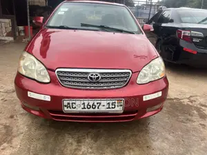 Toyota Corolla 2007 Red