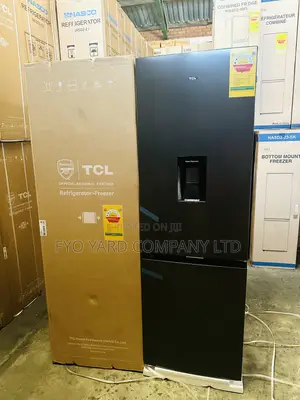 TCL 309 LTRS Double Door Bottom Mount Fridge With Water Dispenser