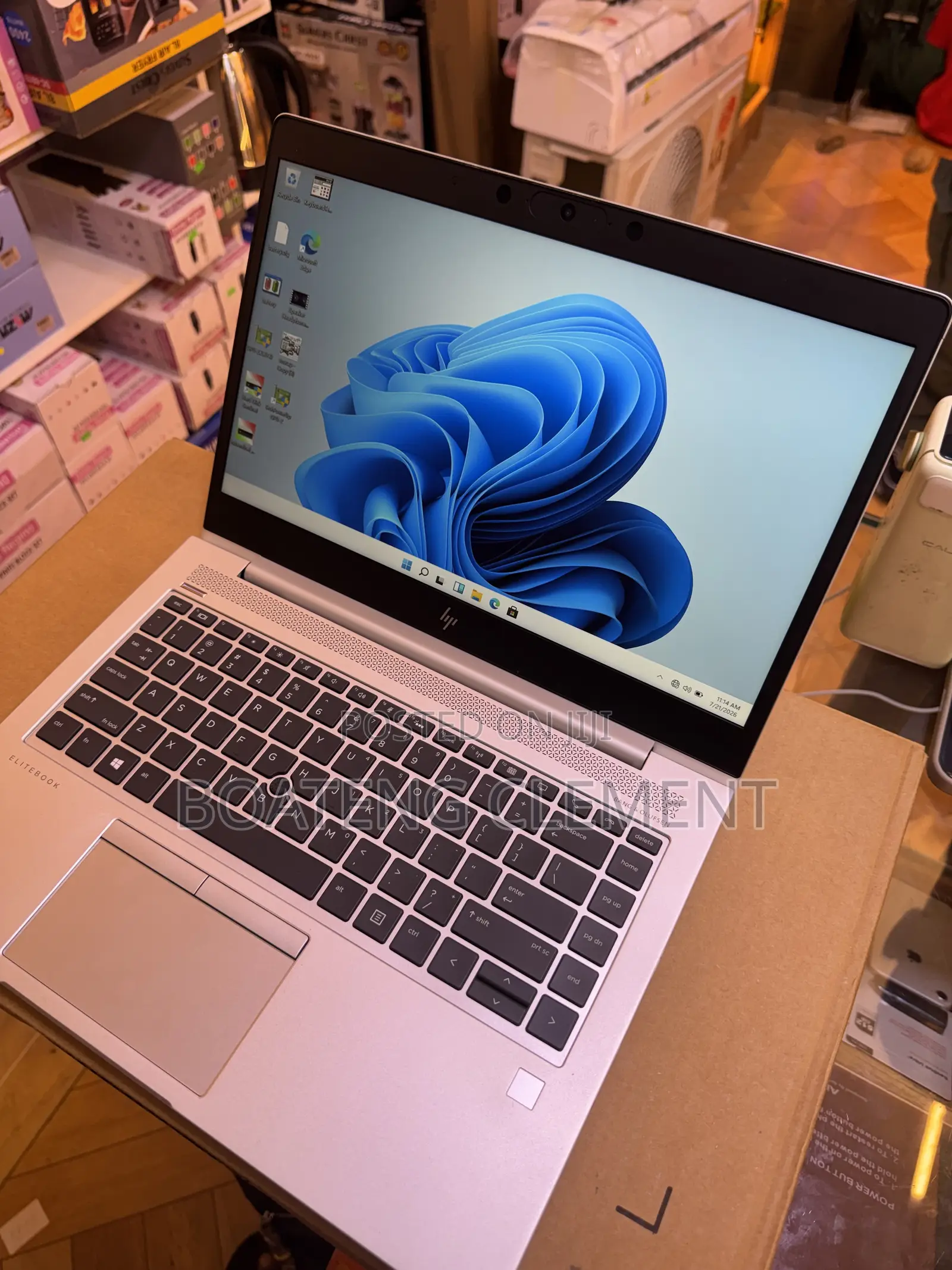 New Laptop HP EliteBook 745 G6 16GB Intel Core i7 HDD+SSD 256GB