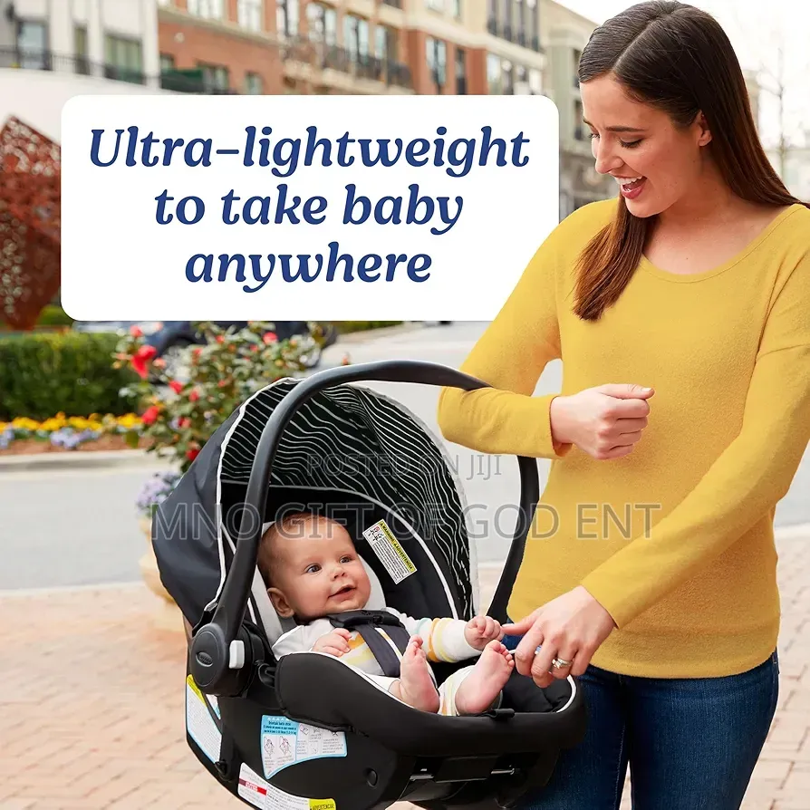 Graco SnugRide Lite LX Infant Car Seat, Lightweight Rear-Facing