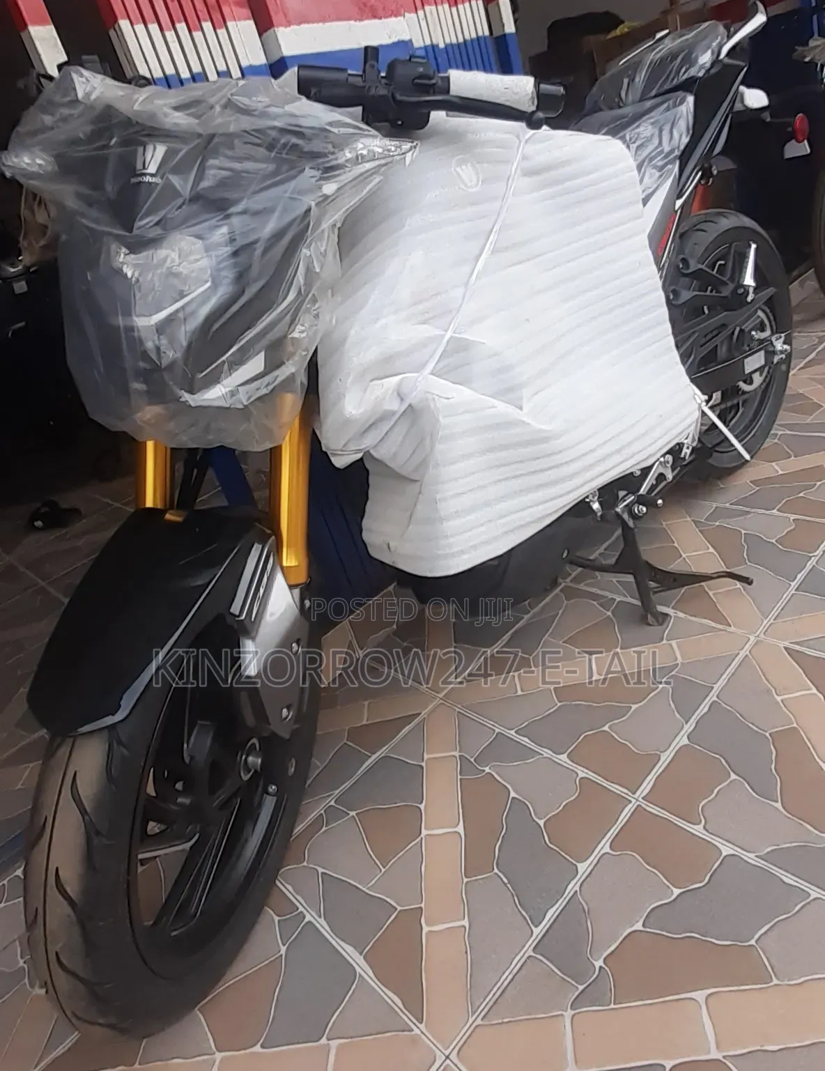 New Haojue DR190S 2026 Black