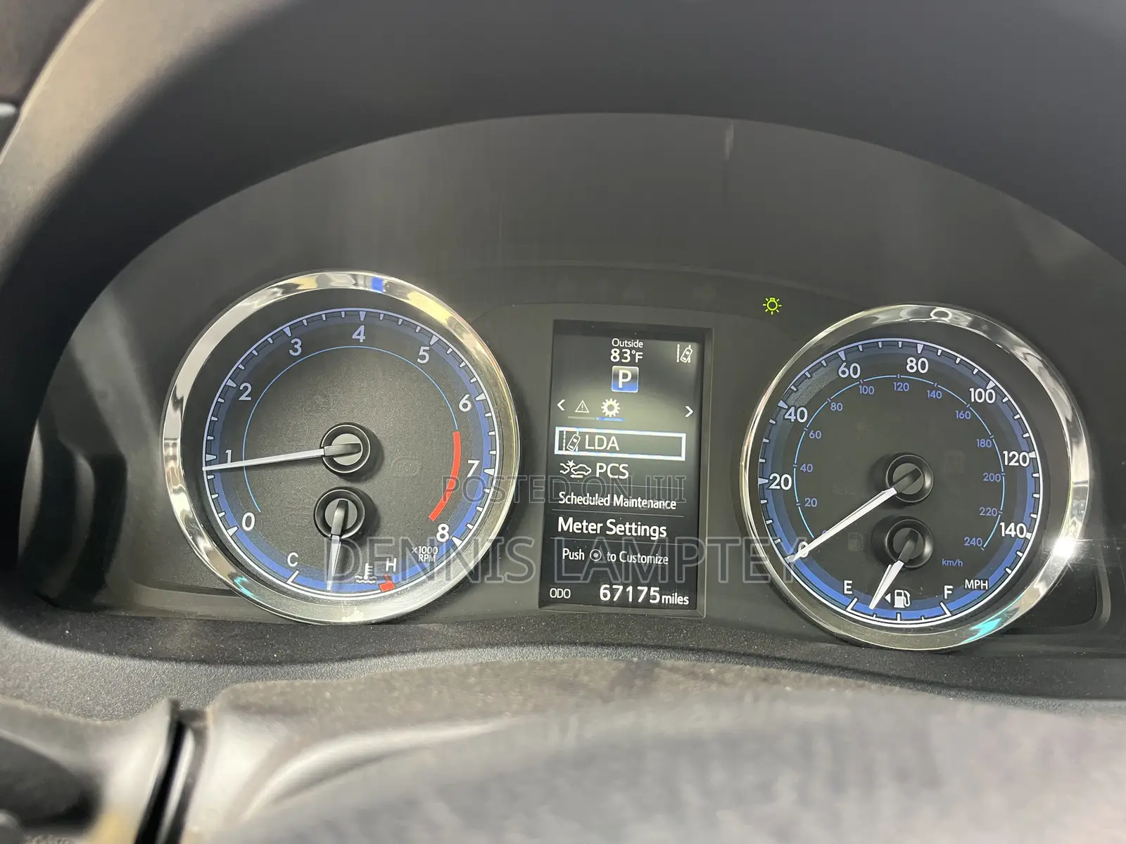 Toyota Corolla 2019 Blue