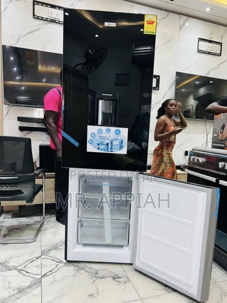 Lovely Design Legacy 311L Fridge With Water Dispenser(Black)