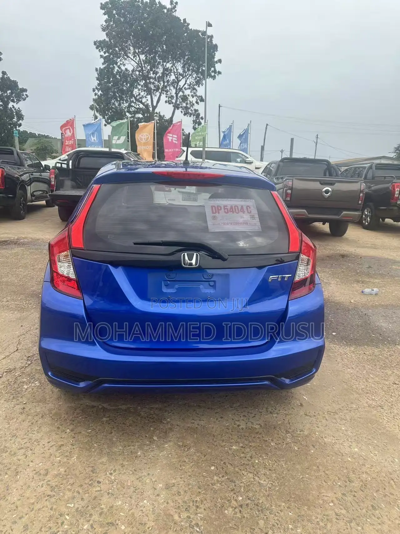 Honda Fit 2018 Blue