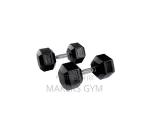 5kg-25kg Hex Dumbbell Set 6 Tier Rack