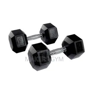 5kg-25kg Hex Dumbbell Set 6 Tier Rack